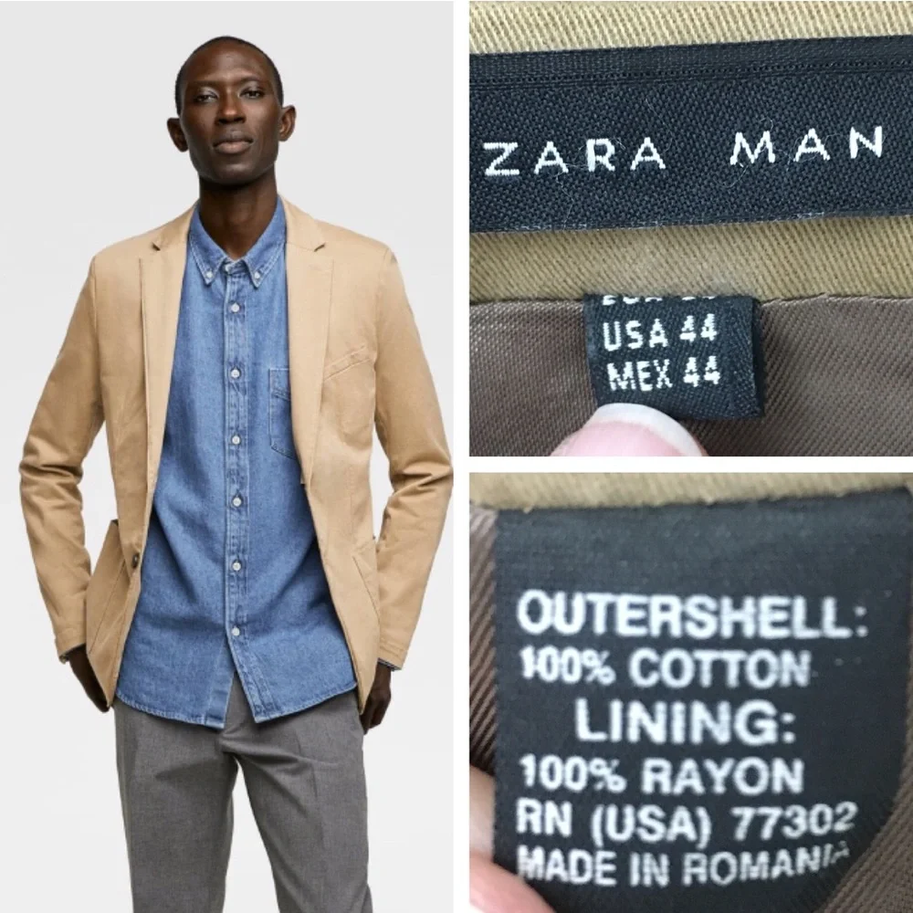 Zara Man | Tan Blazer